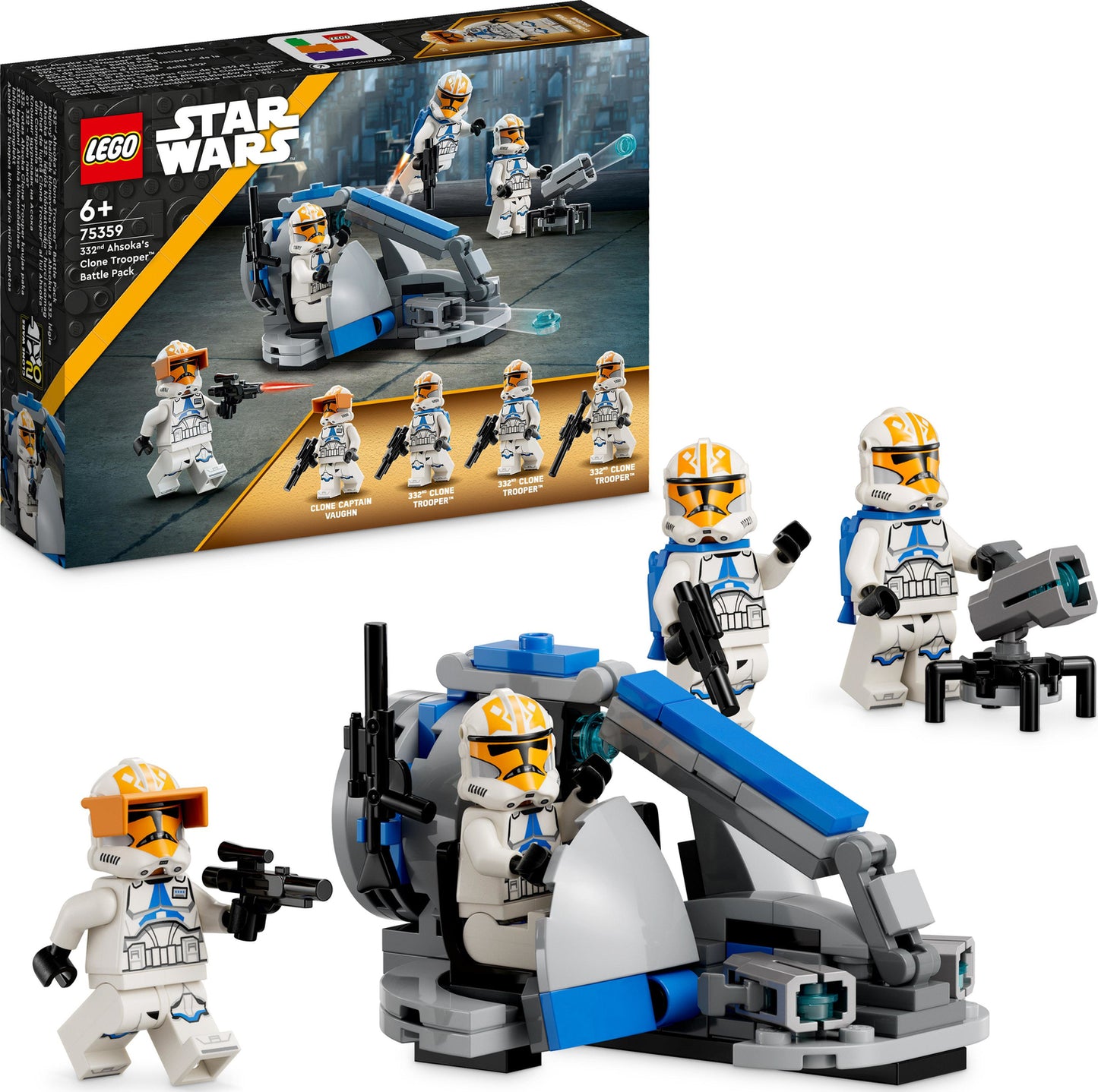 LEGO® Star Wars™ 332nd Ahsoka's Clone Trooper Battle Pack
