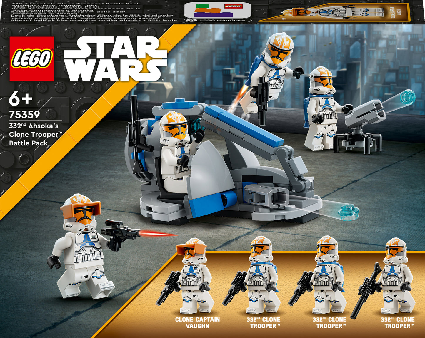 LEGO® Star Wars™ 332nd Ahsoka's Clone Trooper Battle Pack