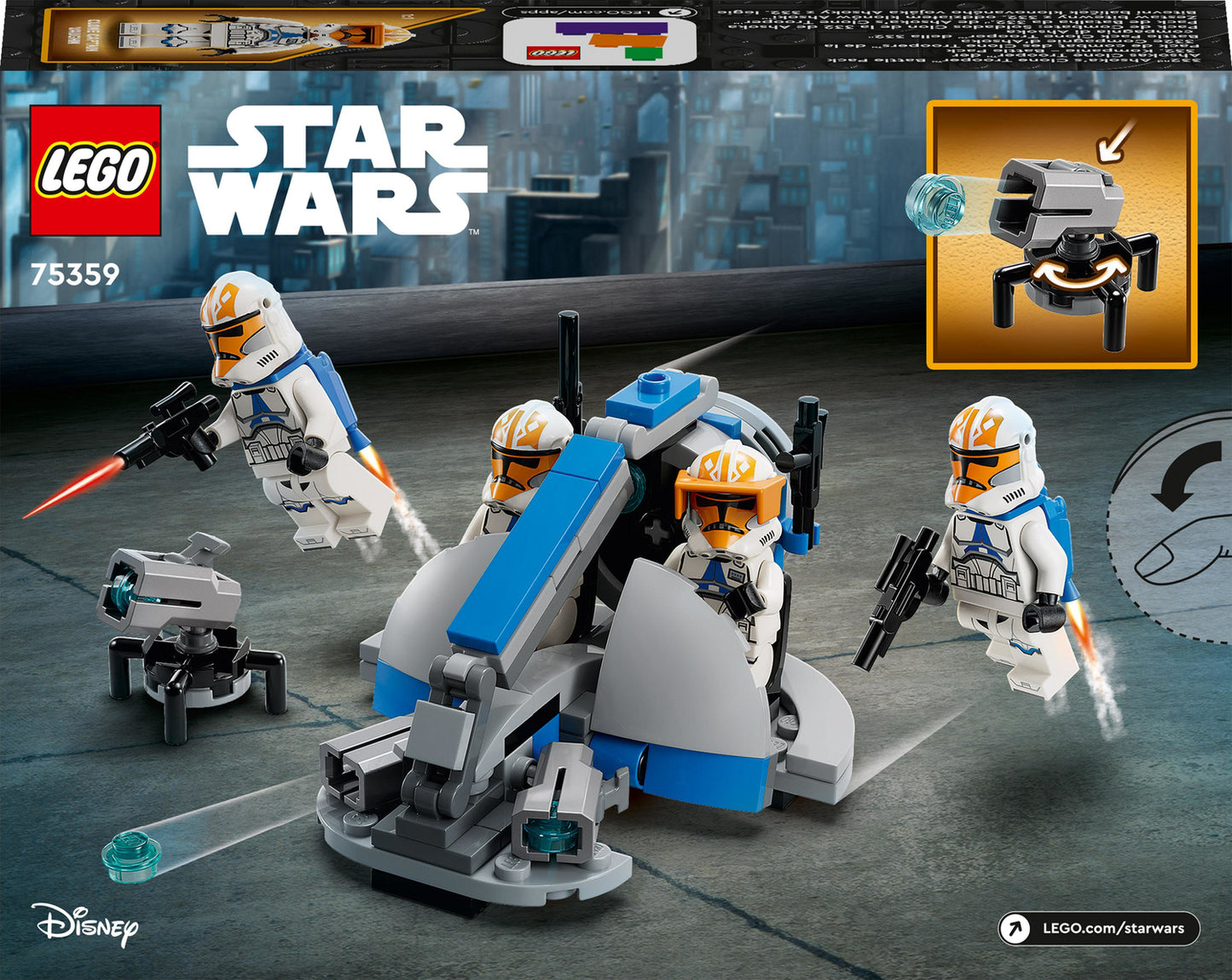 LEGO® Star Wars™ 332nd Ahsoka's Clone Trooper Battle Pack