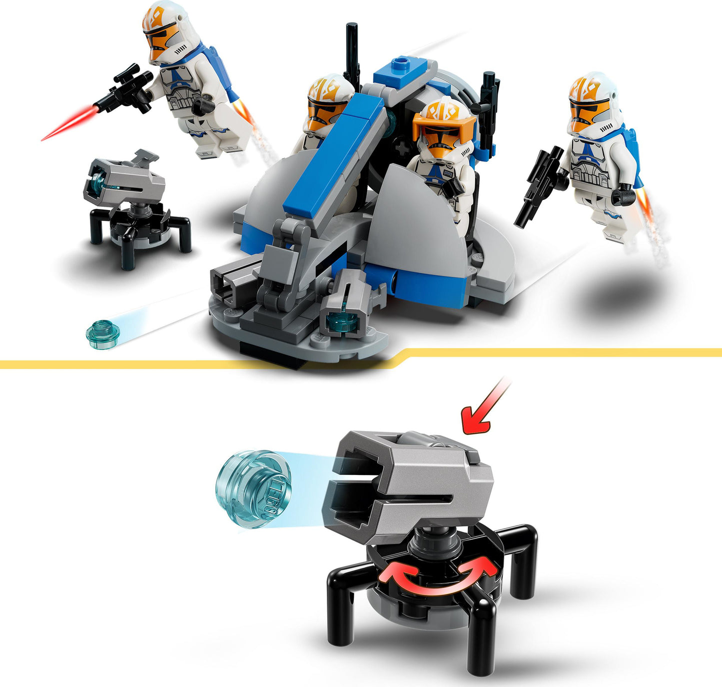 LEGO® Star Wars™ 332nd Ahsoka's Clone Trooper Battle Pack