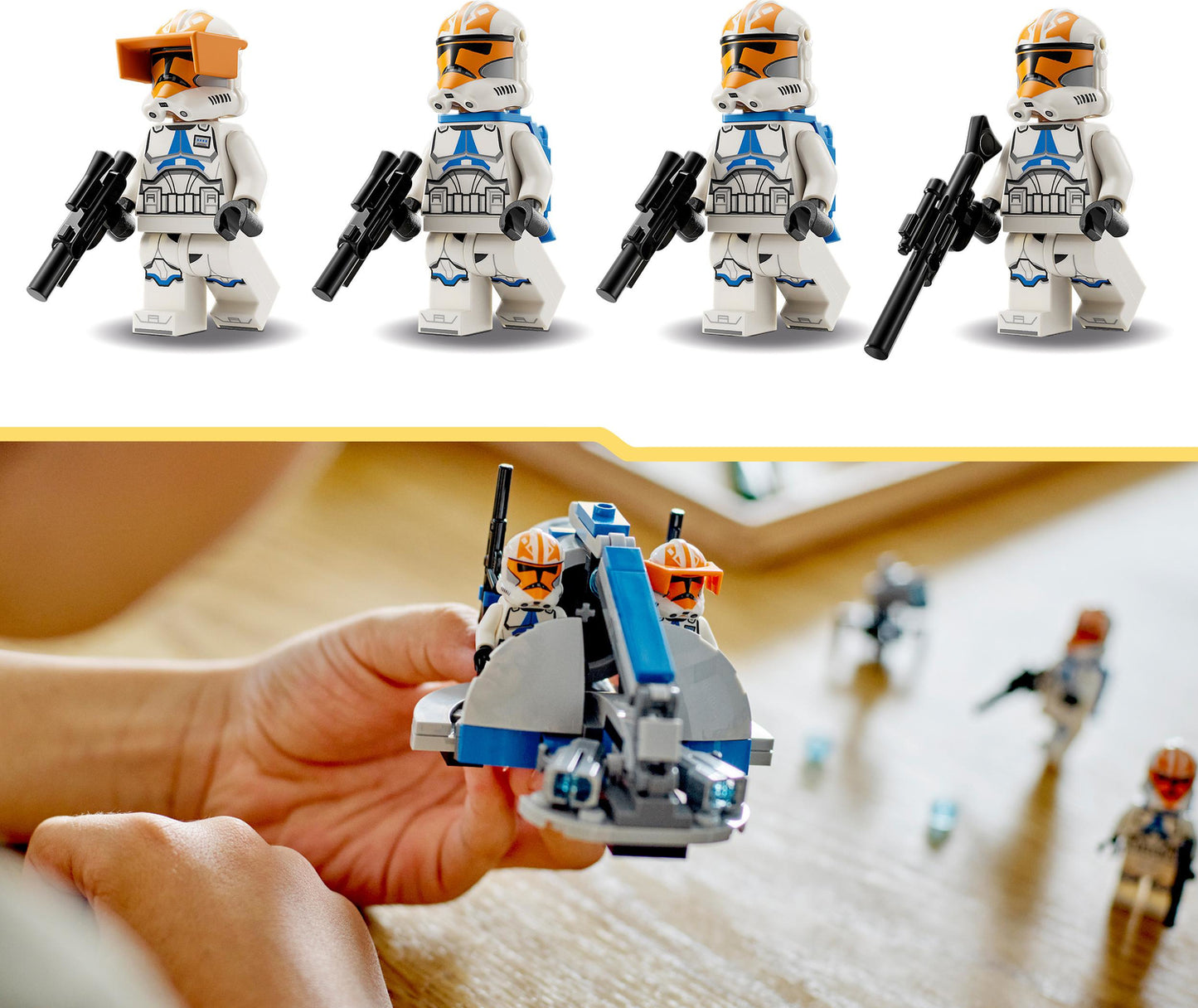 LEGO® Star Wars™ 332nd Ahsoka's Clone Trooper Battle Pack