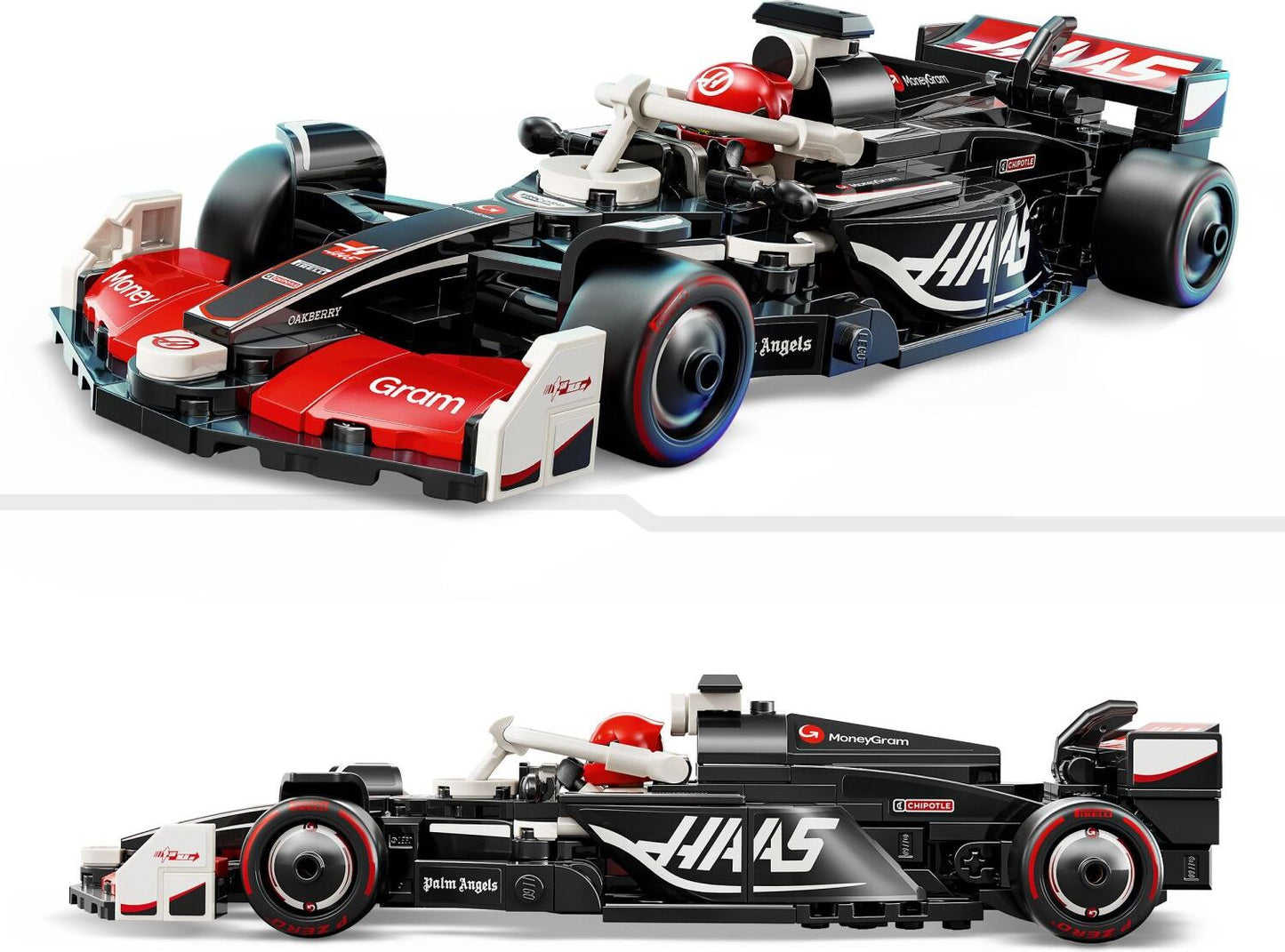 LEGO Speed Champions Visa Cash App RB VCARB 01 F1 race car 77246 with driver minifigure and authentic 2024 Formula 1 details