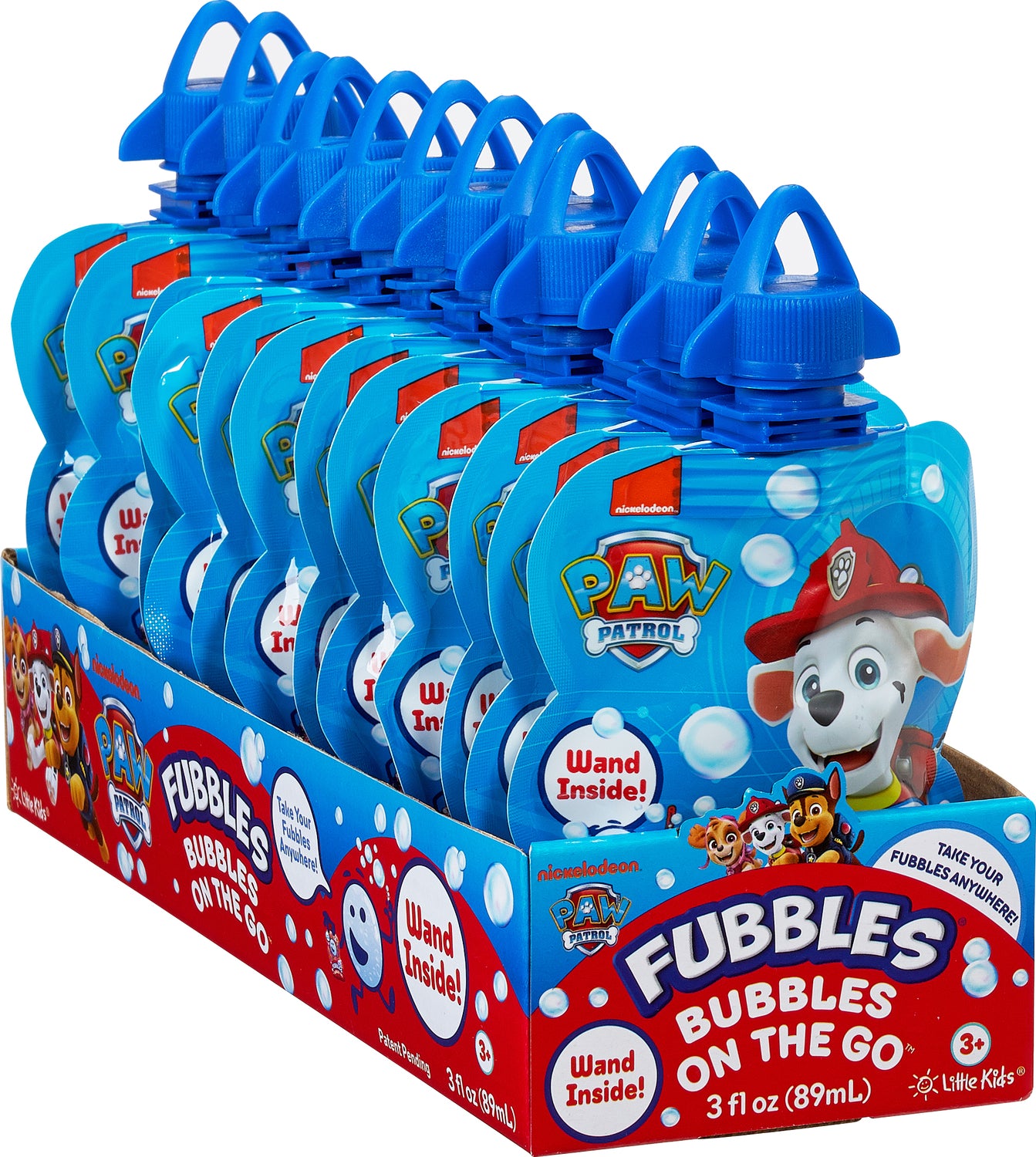 Paw Patrol Bubbles On The Go (assorted styles)