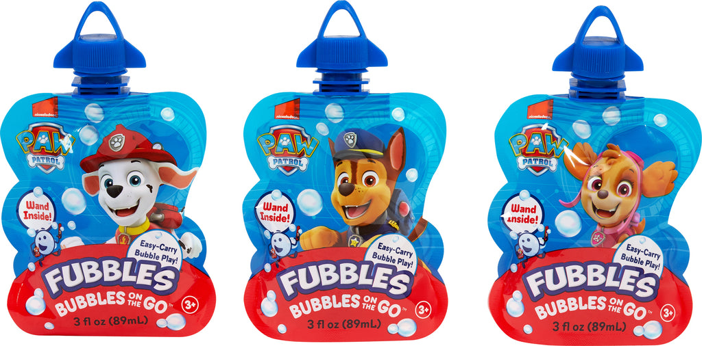 Paw Patrol Bubbles On The Go (assorted styles)