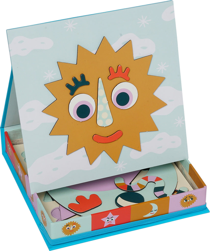 On-the-Go Making Faces 44-Piece Magnetic Travel Activity Toy 3 Years and Up