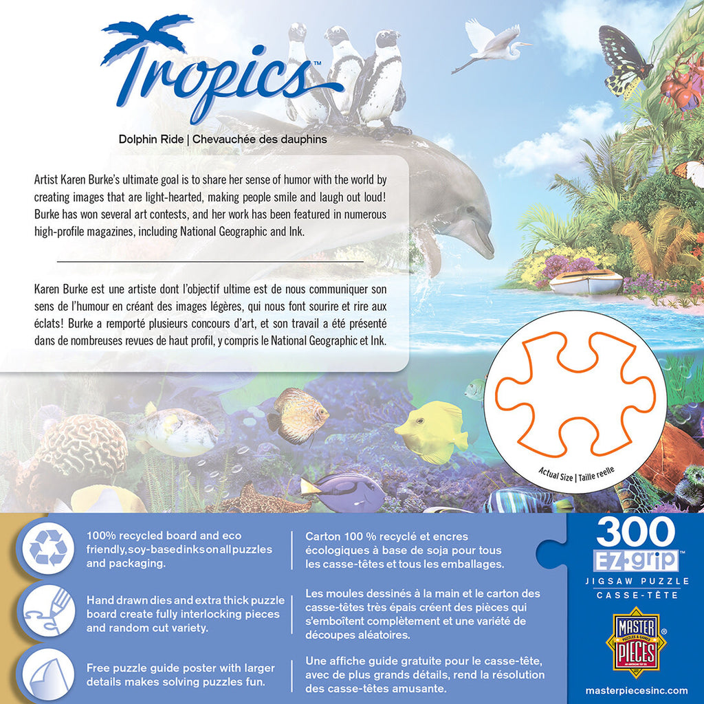 Tropics - Dolphin Ride 300 Piece EZ Grip Puzzle