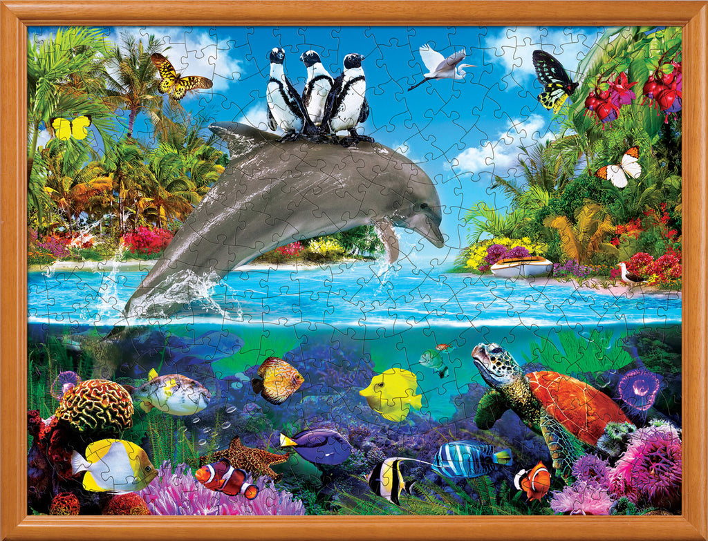 Tropics - Dolphin Ride 300 Piece EZ Grip Puzzle