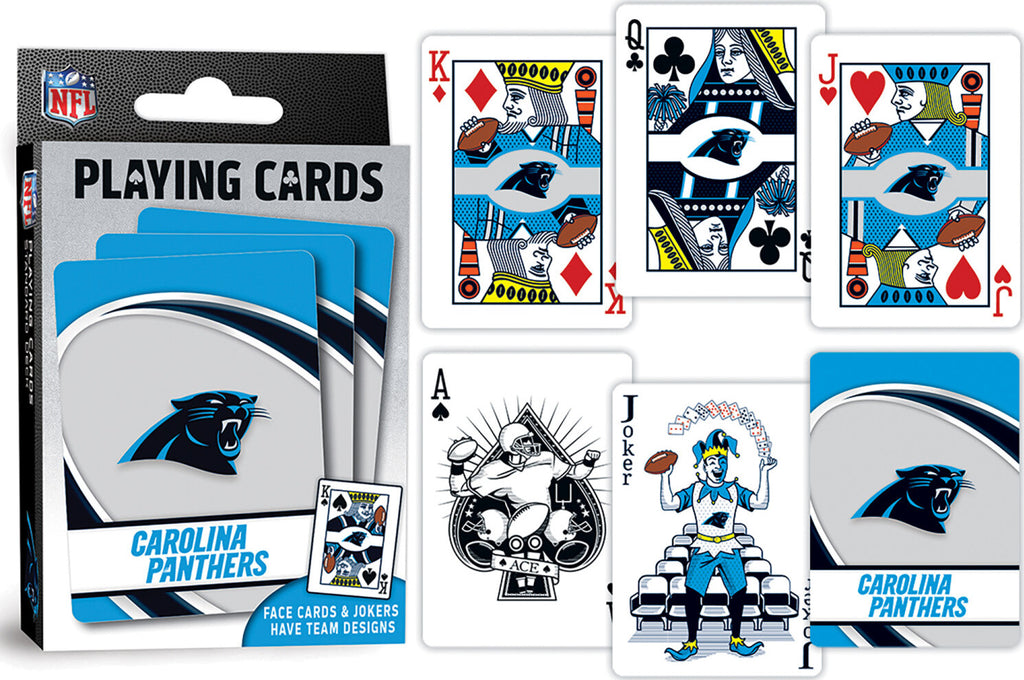 Carolina Panthers NFL Playing Cards