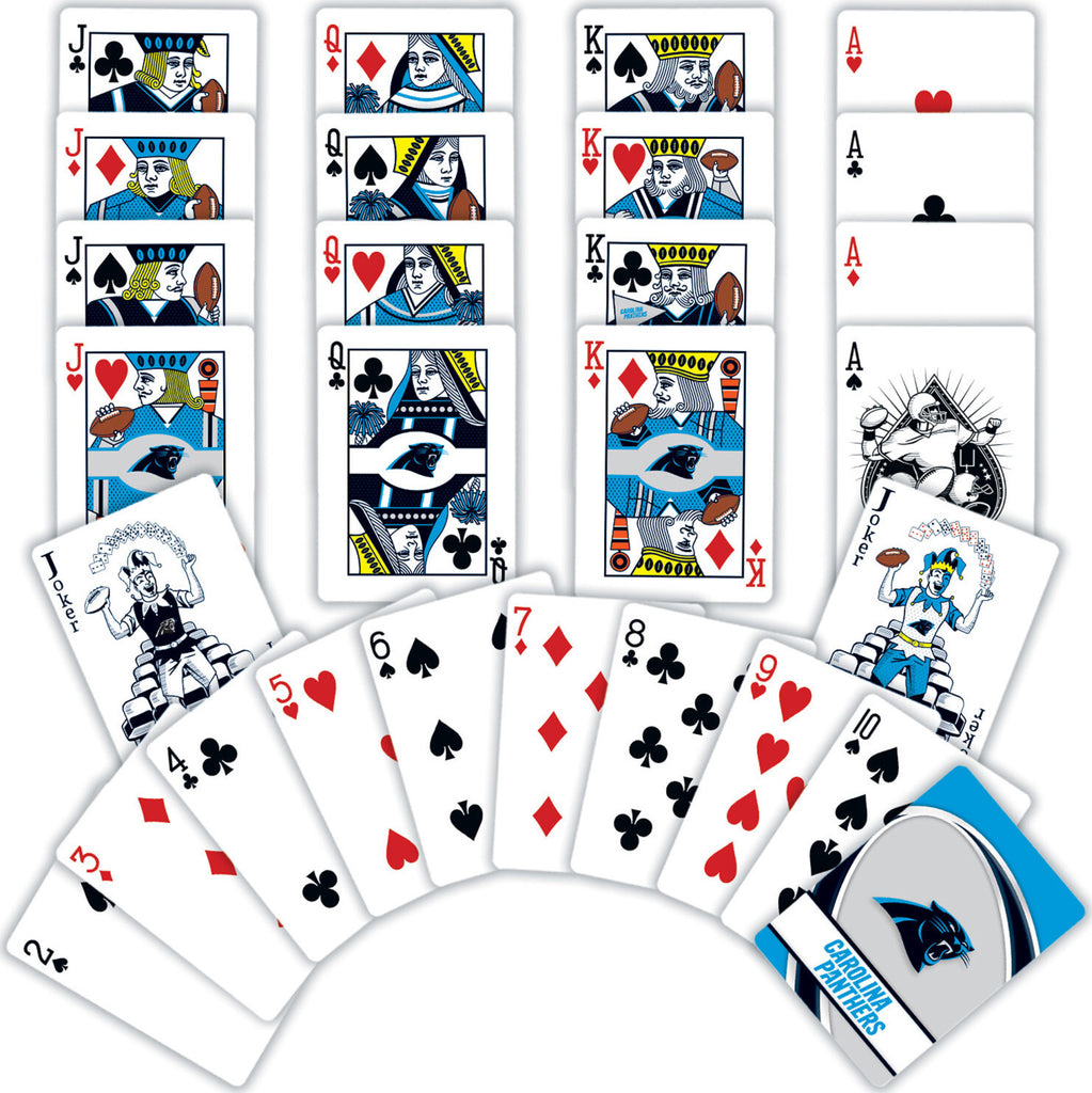 Carolina Panthers NFL Playing Cards