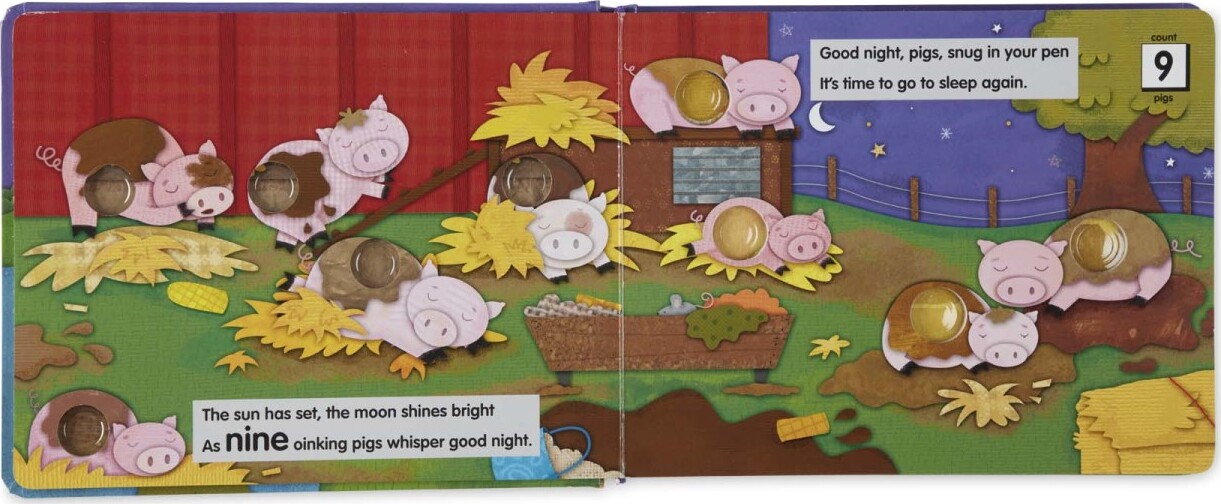 Poke-A-Dot: Goodnight, Animals