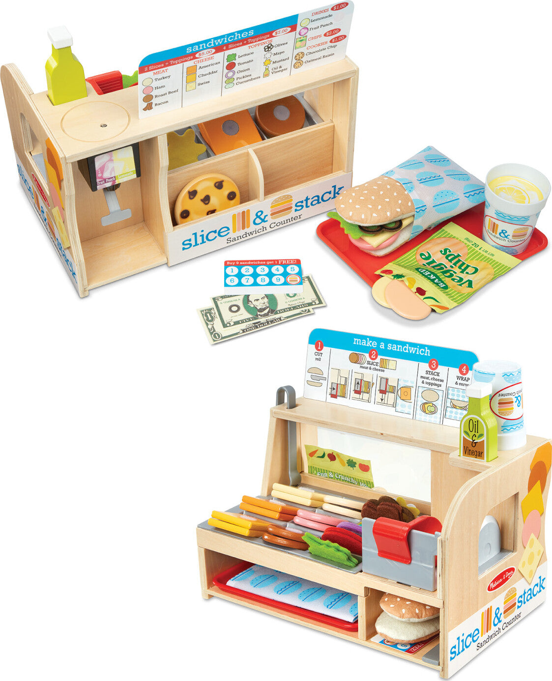 Slice & Stack Sandwich Counter