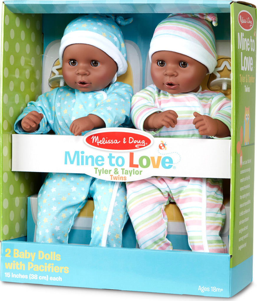 Tyler & Taylor Twin Dolls (African American)
