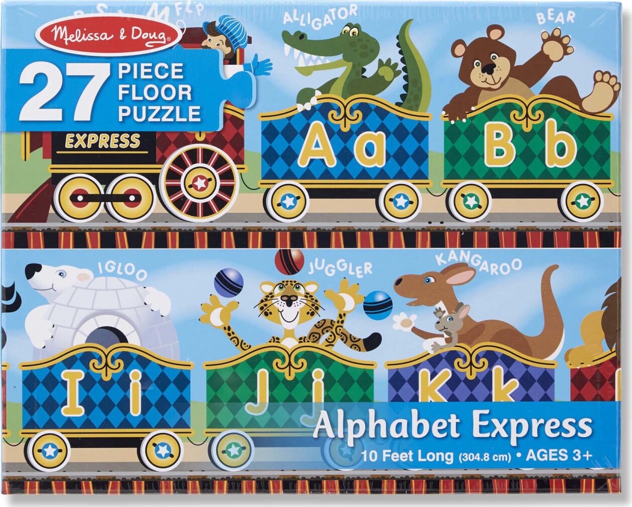 Alphabet Express Floor Puzzle - 27 Pieces