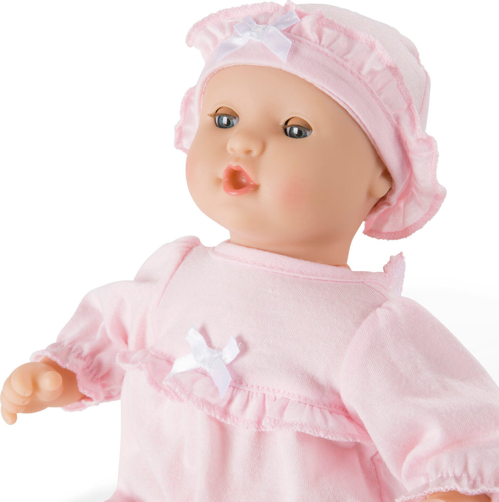 Mine to Love Jenna 12 inch baby doll with realistic features for nurturing play and caregiving practice