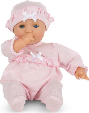 Mine to Love Jenna 12 inch baby doll with realistic features for nurturing play and caregiving practice