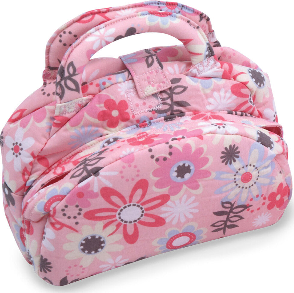 Melissa & Doug Mine to Love diaper bag set with doll care accessories and realistic baby items