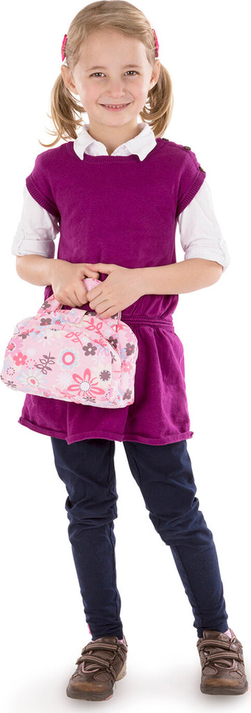 Melissa & Doug Mine to Love diaper bag set with doll care accessories and realistic baby items