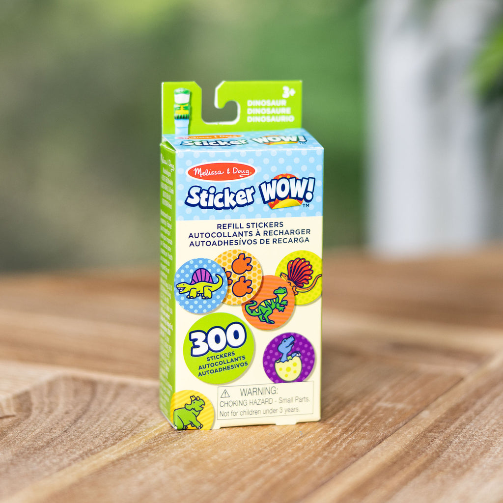 Sticker WOW! Refill Stickers - Dinosaur