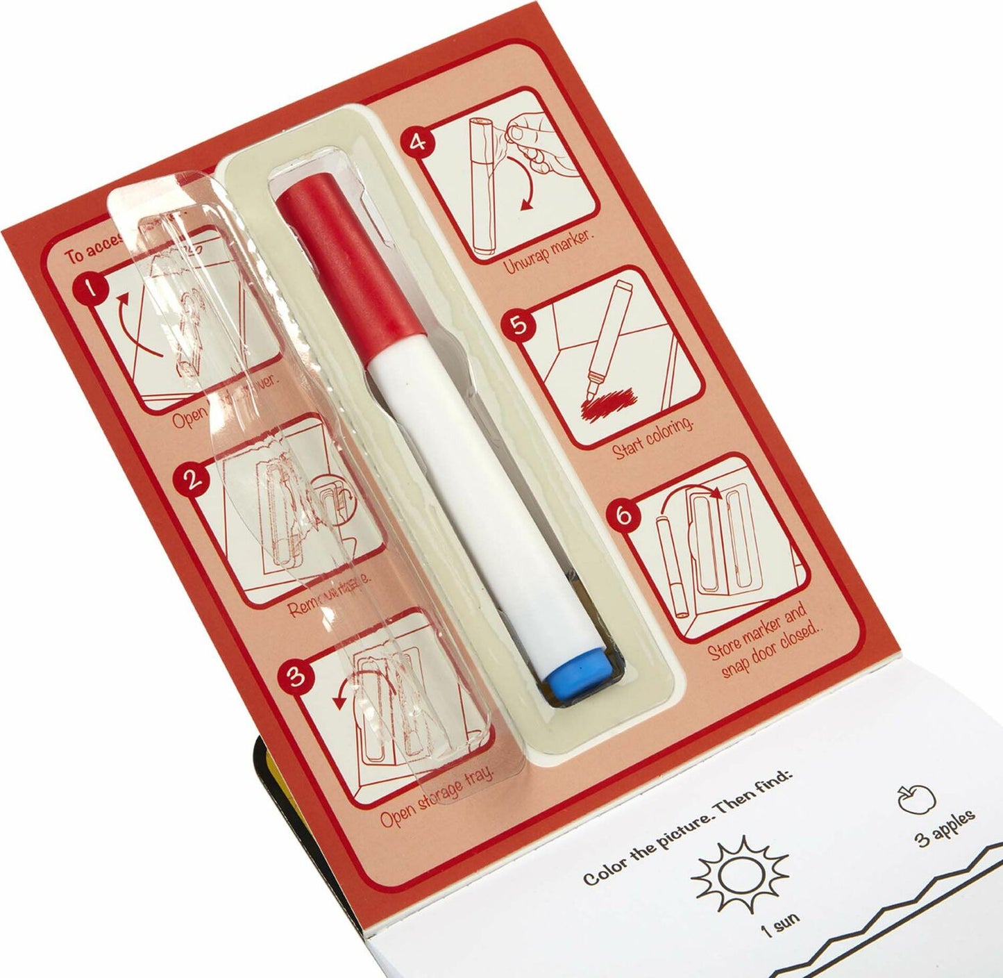 On the Go ColorBlast No-Mess Coloring Pad - Vehicles