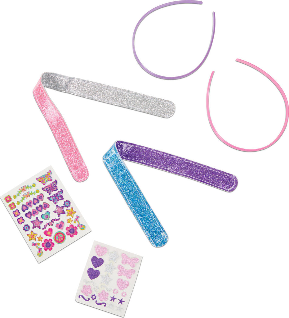 Melissa & Doug Created by Me headbands craft kit with blank headbands and decorating supplies