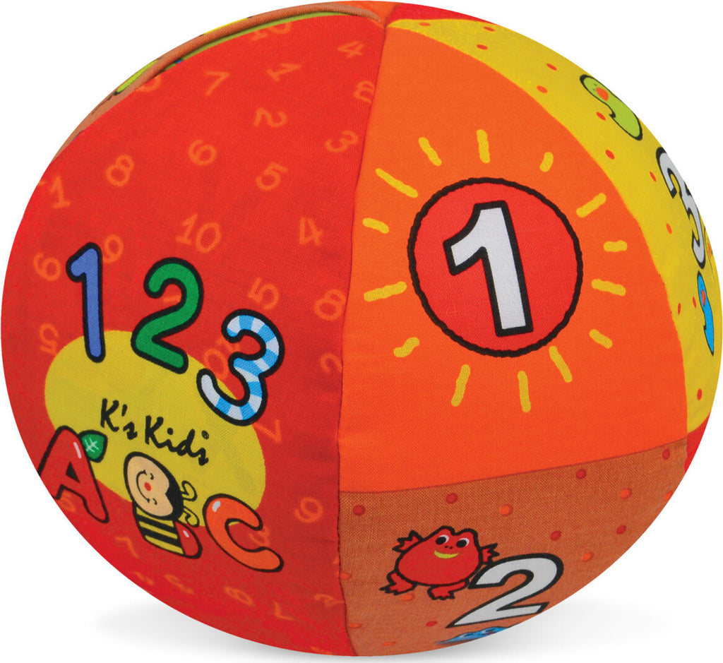 Melissa & Doug 2-in-1 talking ball with lights, sounds, and educational activities for babies and toddlers