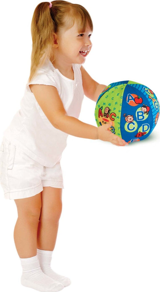 Melissa & Doug 2-in-1 talking ball with lights, sounds, and educational activities for babies and toddlers