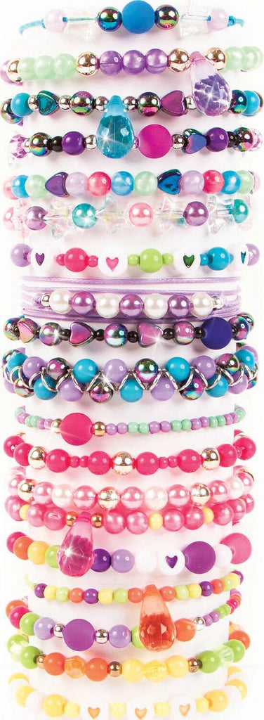 Make It Real Ultimate Bead Studio with hundreds of beads, charms, and jewelry making supplies