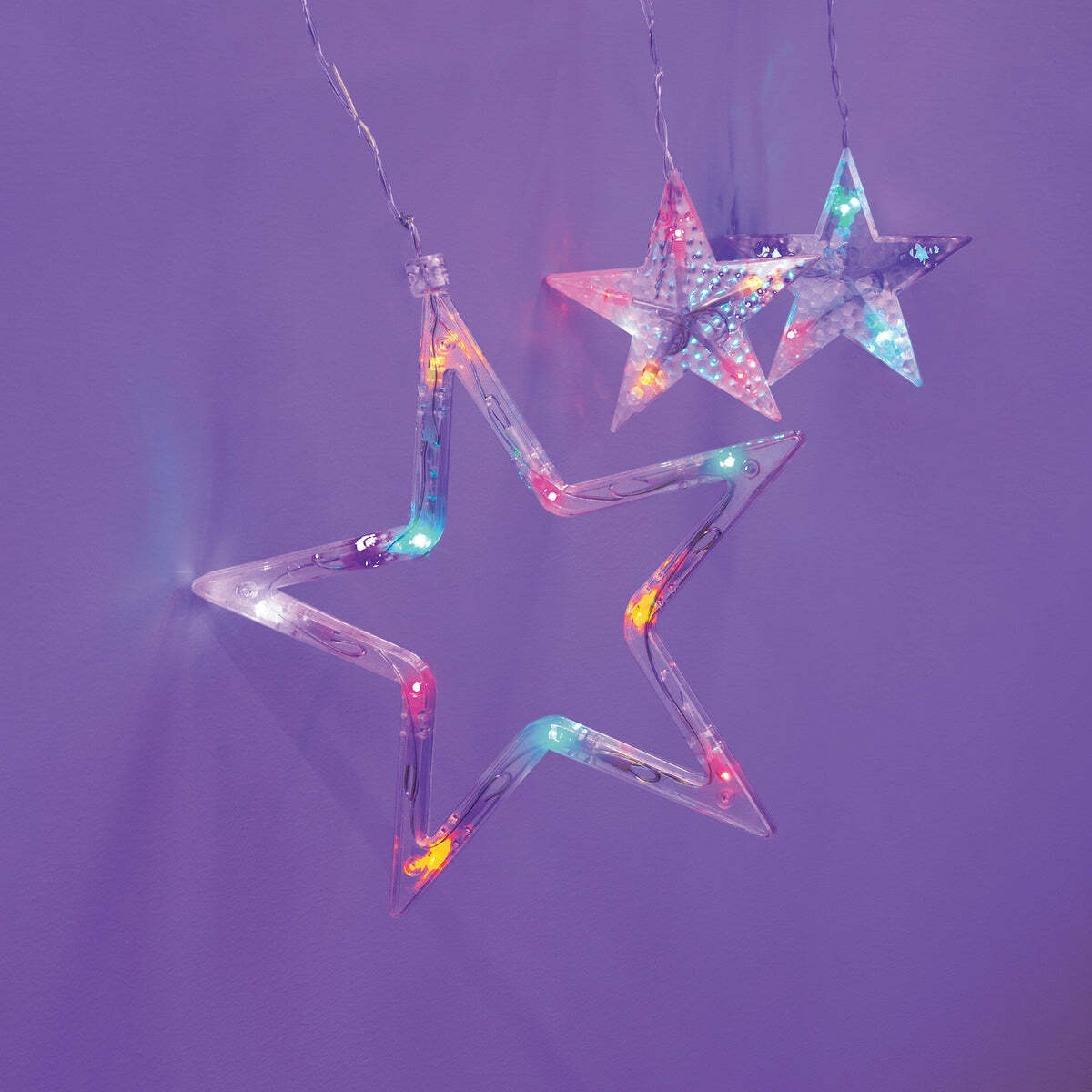 Celestial String Light Curtain