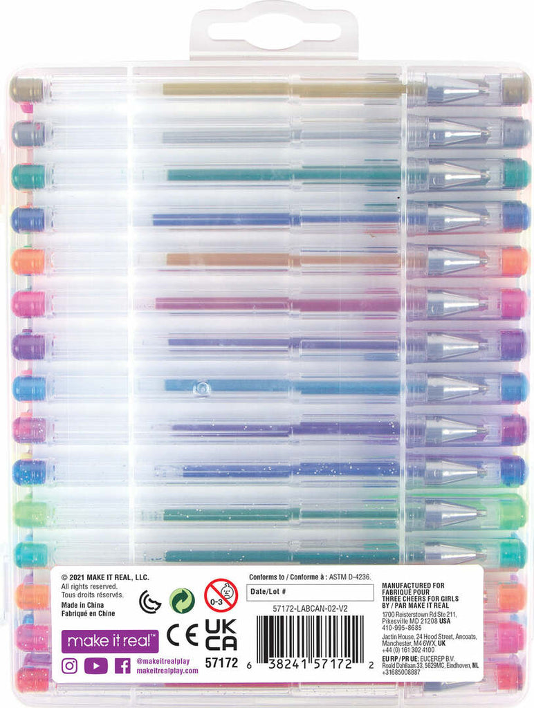 Gel Pens 30-Piece Set
