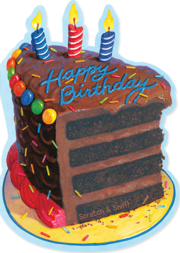 Chocolate Birthday Cake Scratch & Sniff