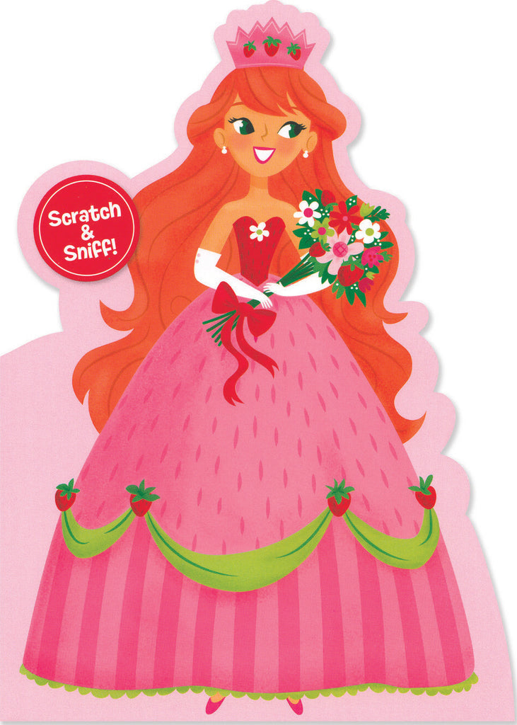 Strawberry Princess Scratch & Sniff Card