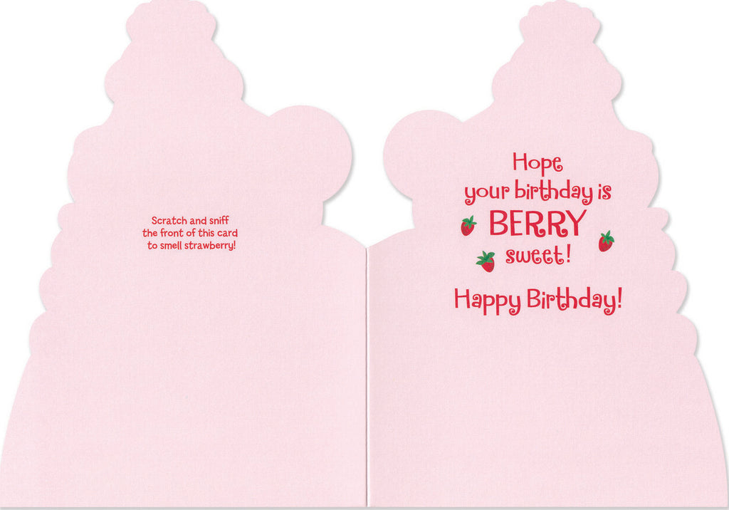 Strawberry Princess Scratch & Sniff Card
