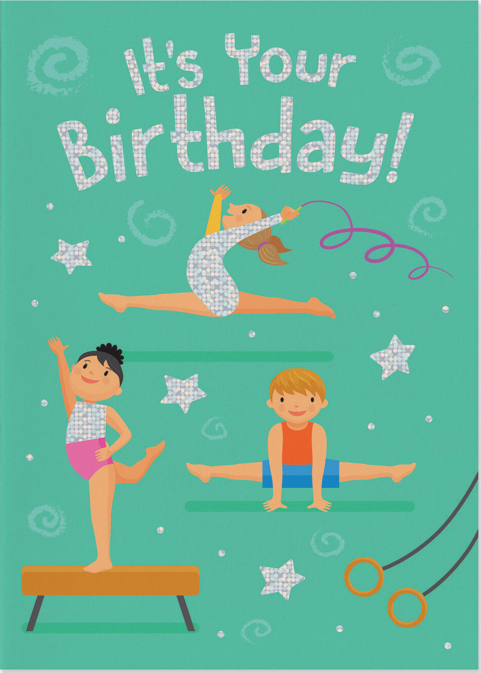 Gymnastics Foil Card