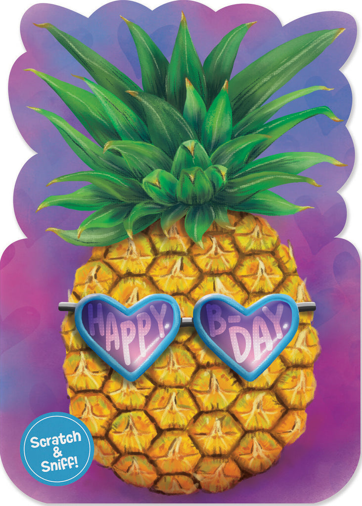 Pineapple Scratch And Sniff Card