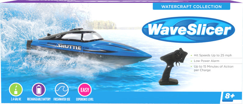 Wave Slicer RC speedboat for exciting remote control water racing adventures