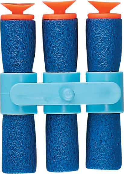 Flying Ace blaster and planes game with foam darts, foam balls, LED planes and target