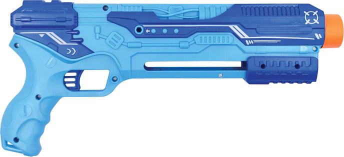 Flying Ace blaster and planes game with foam darts, foam balls, LED planes and target