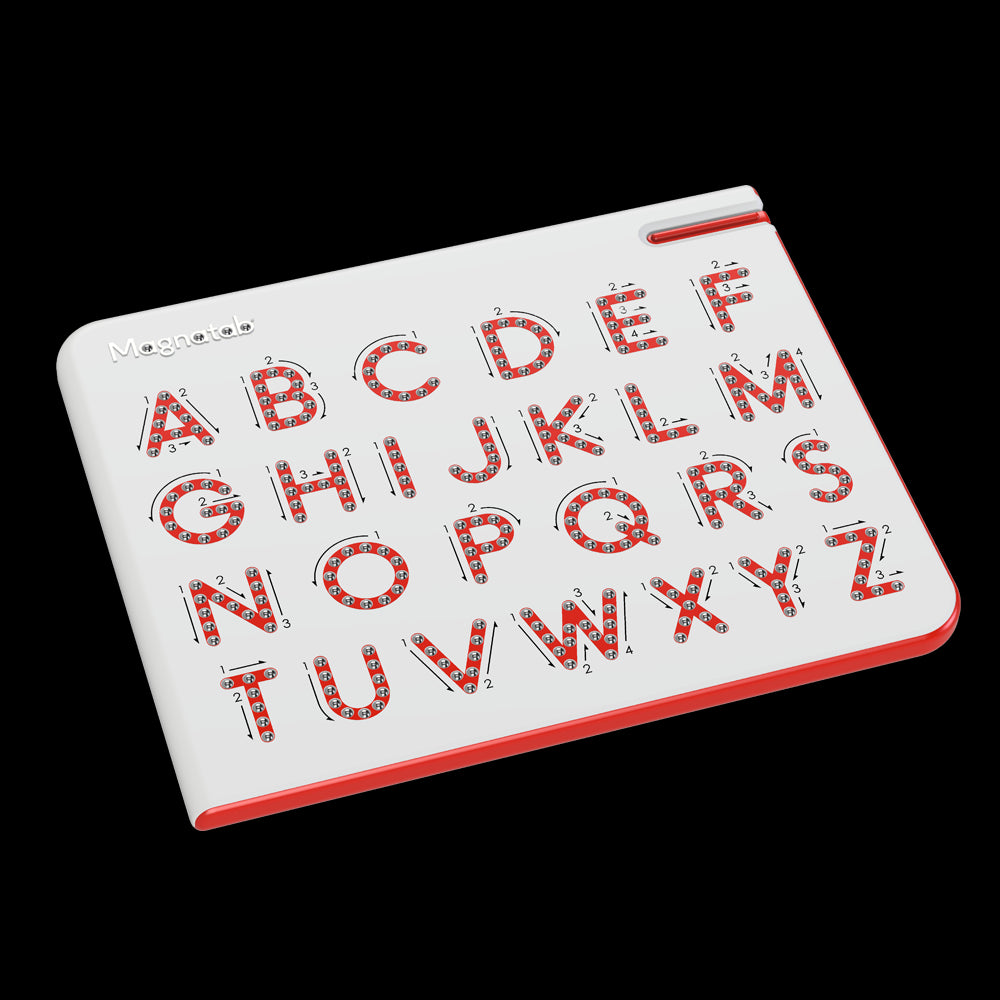 A to Z Uppercase Magnatab magnetic letter tracing board for alphabet learning