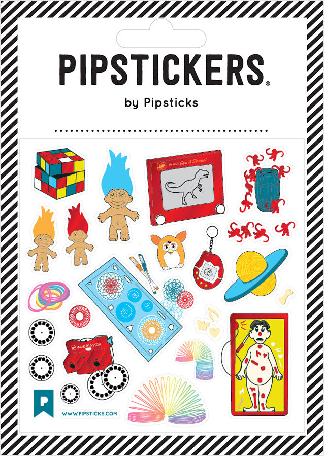 Stickers - Nostalgic Toys (4x4)