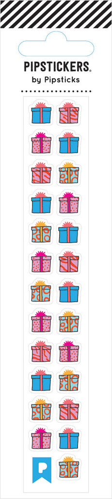 Stickers Gifted Minis Mini 1x6 with tiny gift and present themed designs