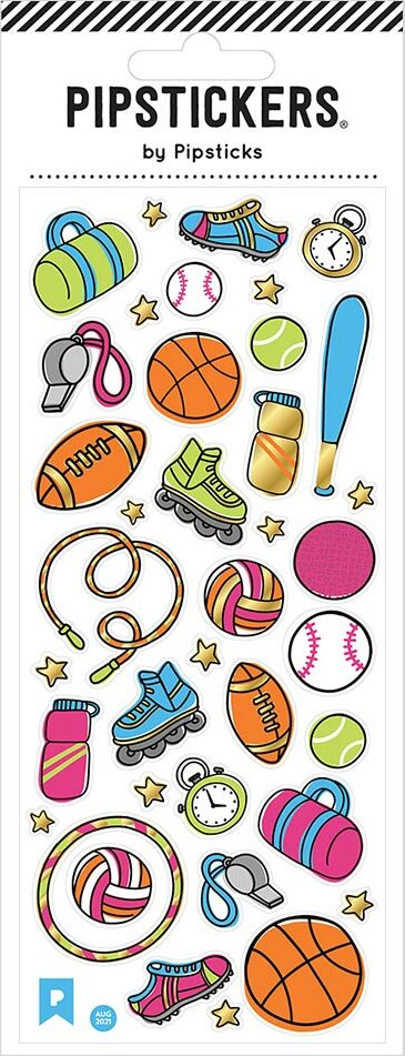 Stickers Playtime 3x7 with fun toys and play-themed designs for kids