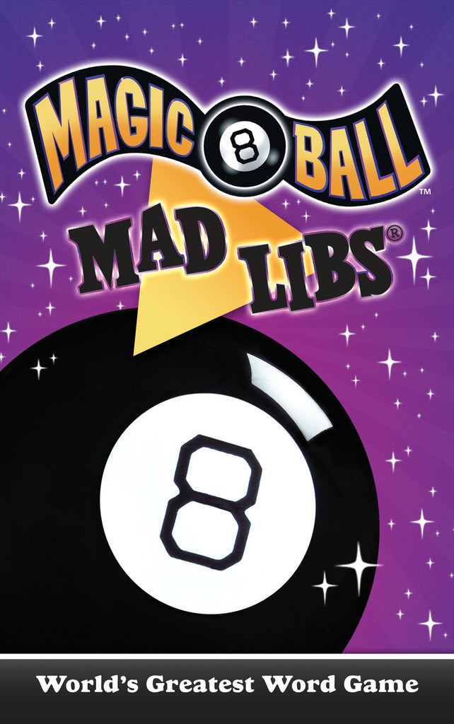 Magic 8 Ball Mad Libs book with world's greatest word game for creative fun