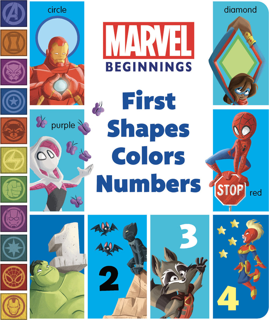 Marvel Beginnings: First Shapes, Colors, Numbers