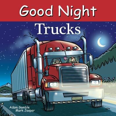 Good Night Trucks children's bedtime book featuring various trucks for nighttime reading