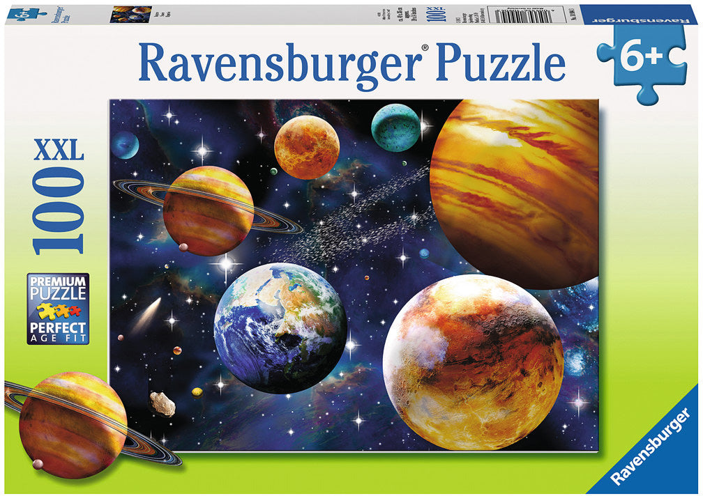 Ravensburger Space Puzzle โ 100-Piece Educational Puzzle for Kids
