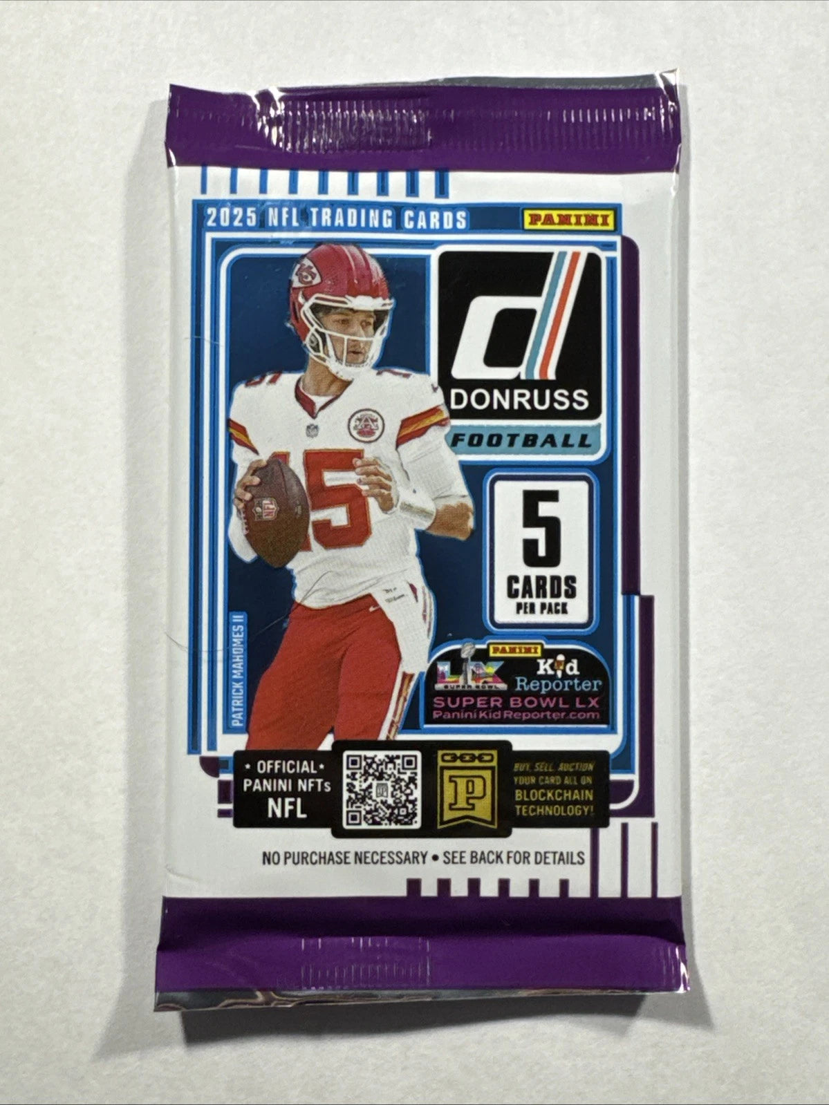 2025 NFL Donruss Pack