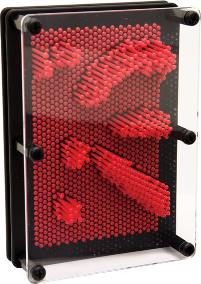 Large Pin Prints by Schylling with over 1,000 pins in assorted colors for creating detailed impressions