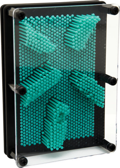 Large Pin Prints by Schylling with over 1,000 pins in assorted colors for creating detailed impressions