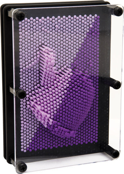 Large Pin Prints by Schylling with over 1,000 pins in assorted colors for creating detailed impressions