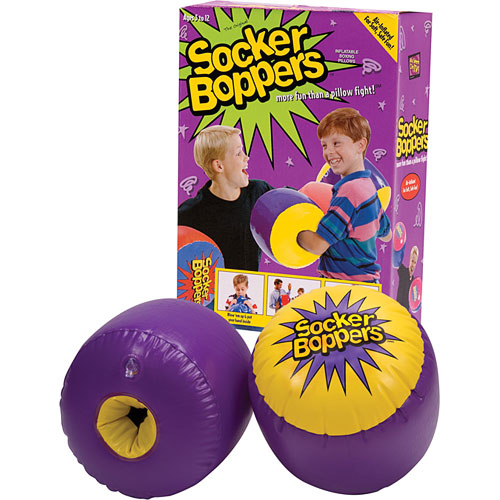 Socker Boppers inflatable boxing gloves for safe active play by Schylling